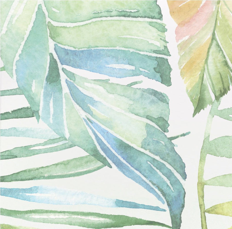 Watercolour Jungle Wallpaper - Ginger Monkey