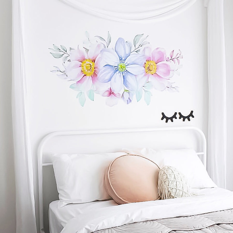 Spring Flowers Wall Decal - Ginger Monkey 