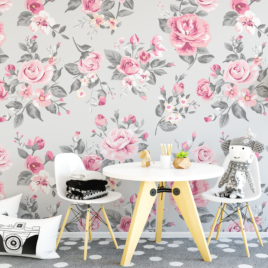 Astonia Feather Wallpaper Grey & Rose Gold | Holden | Decorating Centre  Online