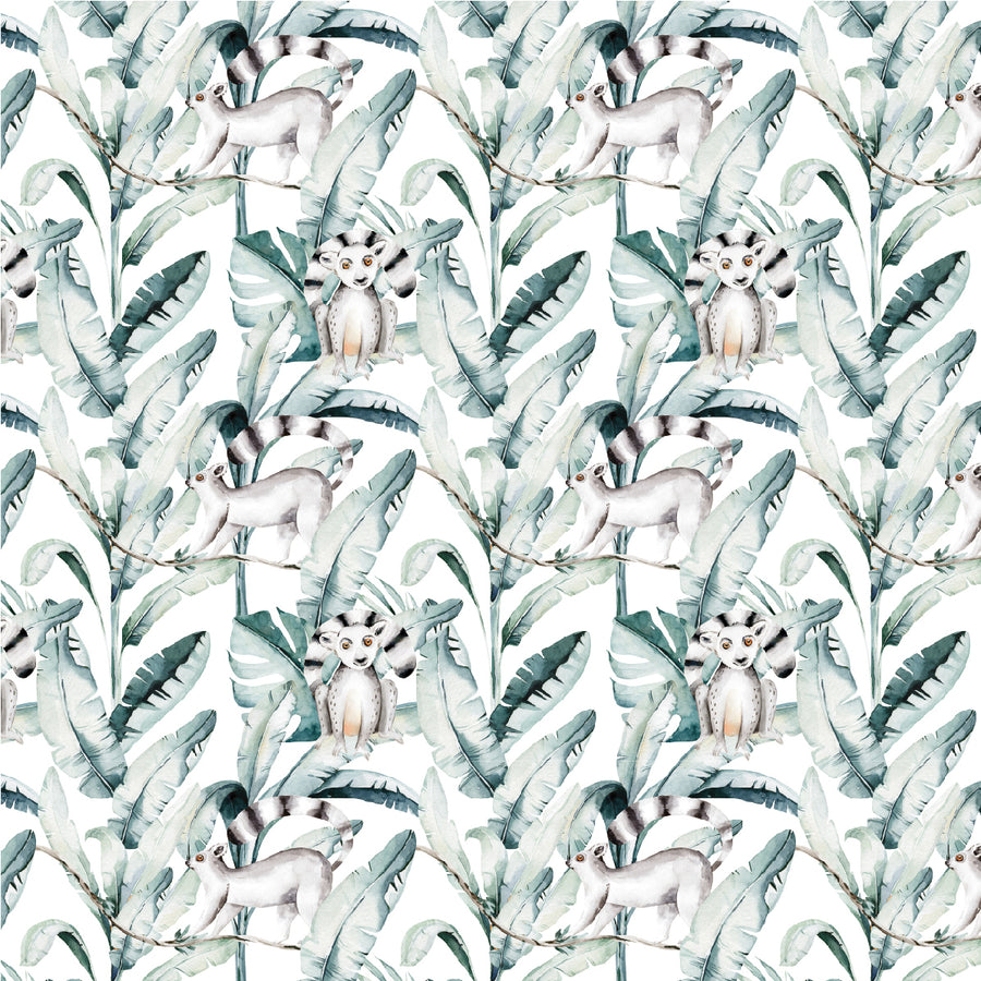 Jungle Lemur Wallpaper - Ginger Monkey 