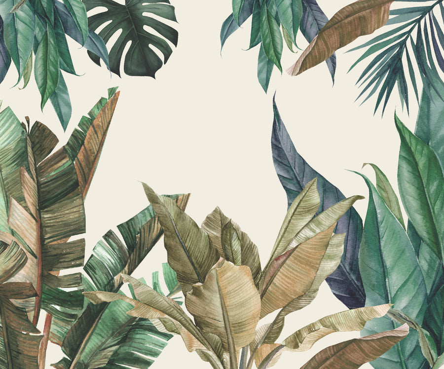 Tropical Rainforest Wallpaper - Ginger Monkey 