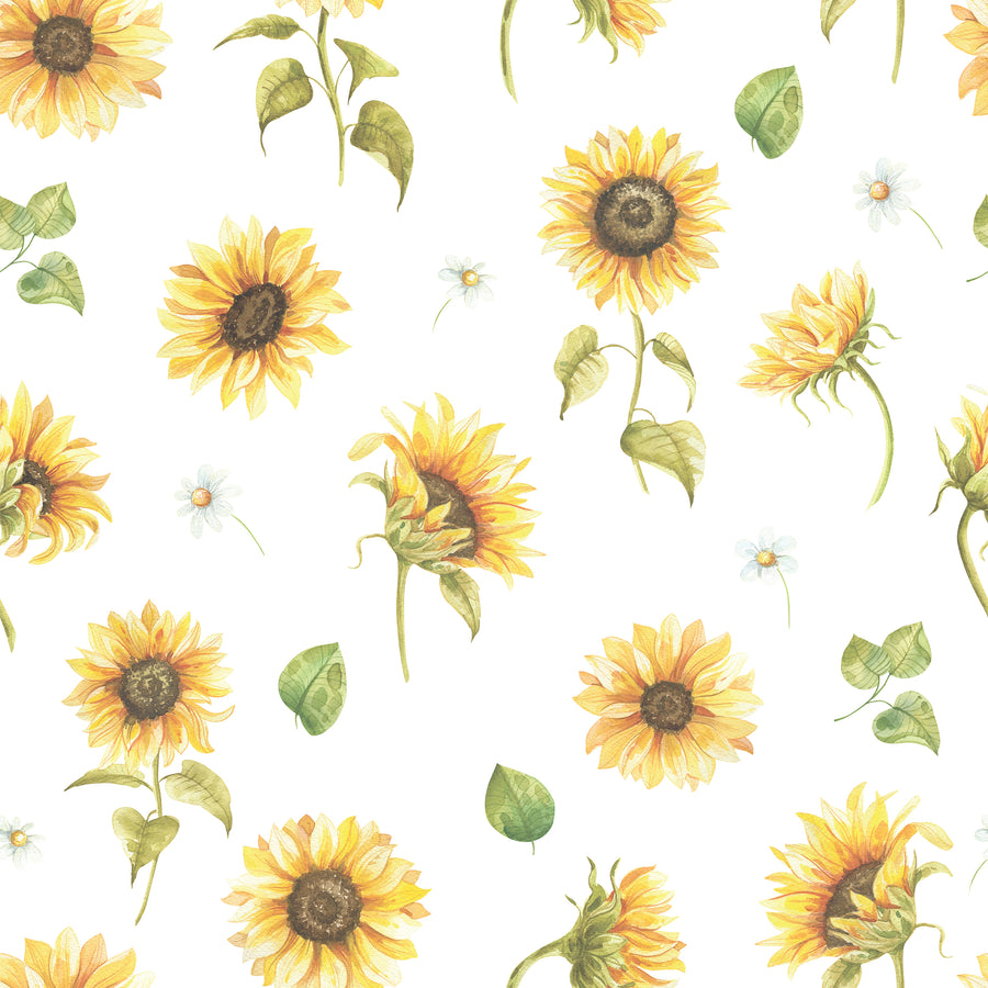 Sunflower Wallpaper - Ginger Monkey 